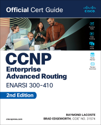 Cover image: CCNP Enterprise Advanced Routing ENARSI 300-410 Official Cert Guide 2nd edition 9780138217525