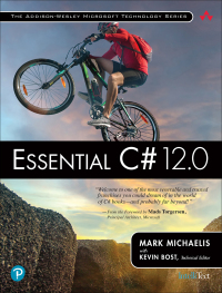 Imagen de portada: Essential C# 12.0 8th edition 9780138219512