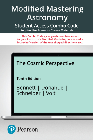 Cover image: Mastering Astronomy with Pearson eText + Print Combo Access Code for The Cosmic Perspective 10th edition 9780138219642