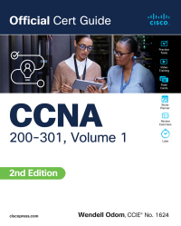 Cover image: CCNA 200-301 Official Cert Guide, Volume 1 2nd edition 9780138229634