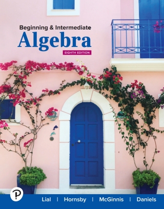 Cover image: Beginning & Intermediate Algebra 8th edition 9780138233877