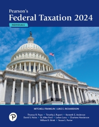 Cover image: Pearson's Federal Taxation 2024 Individuals 37th edition 9780138099749