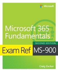 Imagen de portada: Exam Ref MS-900 Microsoft 365 Fundamentals 2nd edition 9780138237110