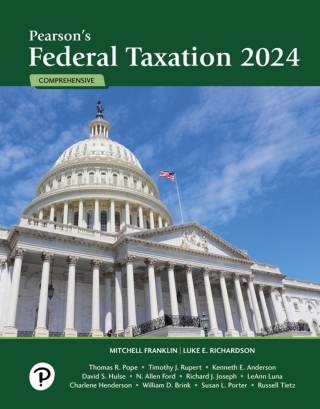 Cover image: Pearson's Federal Taxation 2024 Comprehensive -- MyLab Accounting with Pearson eText Access Code 37th edition 9780138238124
