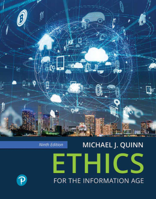 Cover image: Ethics for the Information Age (Pearson+) 9th edition 9780138238537