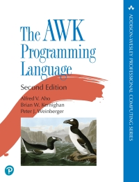 Cover image: The AWK Programming Language 2nd edition 9780138269722