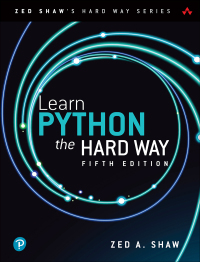 Omslagafbeelding: Learn Python the Hard Way 5th edition 9780138270575