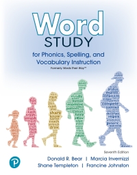 Cover image: Word Study for Phonics, Spelling, and Vocabulary Instruction (formerly Words Their Way™) 7th edition 9780138219963