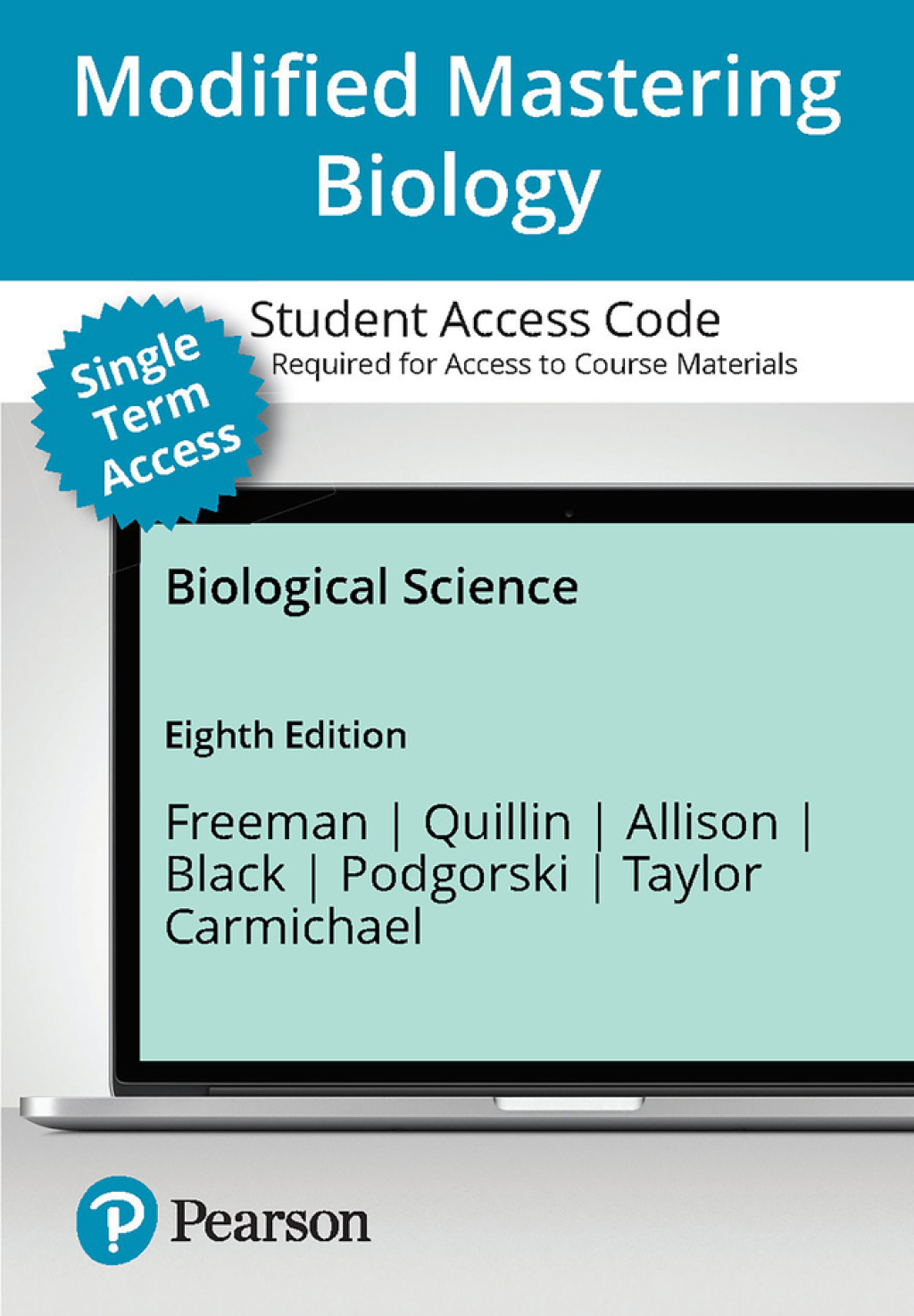 Mastering Biology with Pearson eText (up to 18-weeks) Access Code for Biological Science 8th Edition