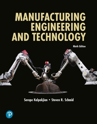 Cover image: Manufacturing Engineering and Technology 9th edition 9780138240226