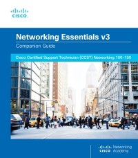 Cover image: Networking Essentials Companion Guide v3 2nd edition 9780138321338