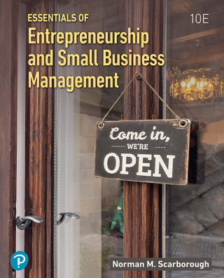 Cover image: Essentials of Entrepreneurship and Small Business Management 10th edition 9780138340421