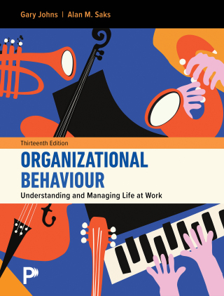 Cover image: Organizational Behaviour 13th edition 9780135420843
