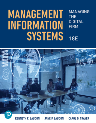 Cover image: Management Information Systems: Managing the Digital Firm (Pearson+) 18th edition 9780138344245