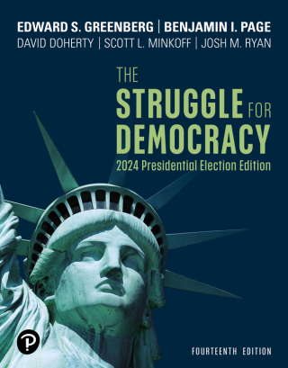 Cover image: The Struggle for Democracy (Pearson+) 14th edition 9780138361334