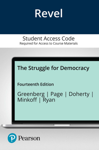 Cover image: Revel Access Code for The Struggle for Democracy 14th edition 9780138361518