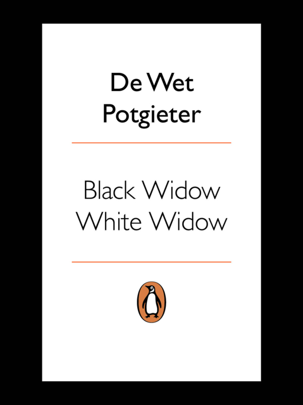 Black Widow White Widow (eBook)