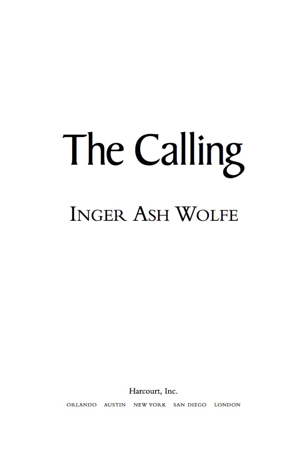 The Calling (eBook Rental)