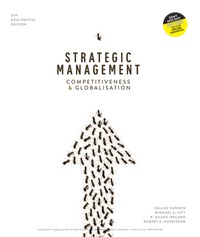 Cover image: Strategic Management: Competitiveness and Globalisation 6th edition 9780170385312