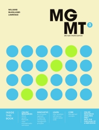 Cover image: MGMT3 3rd edition 9780170369459