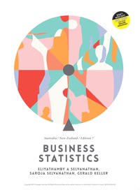 Cover image: Business Statistics: Australia New Zealand 7th edition 9780170369466