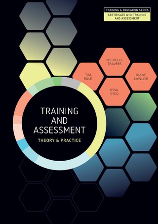 Cover image: Training and Assessment - Theory and Practice 1st edition 9780170371643