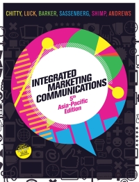 Cover image: Integrated Marketing Communications 5th edition 9780170386517