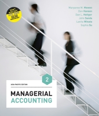 Cover image: Managerial Accounting (Asia-Pacific Edition) 2nd edition 9780170416351
