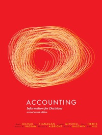 Cover image: Accounting: Informat ion for Decisions Revised 2nd edition 9780170282895