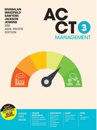 Cover image: ACCT3 Management 3rd edition 9780170416863