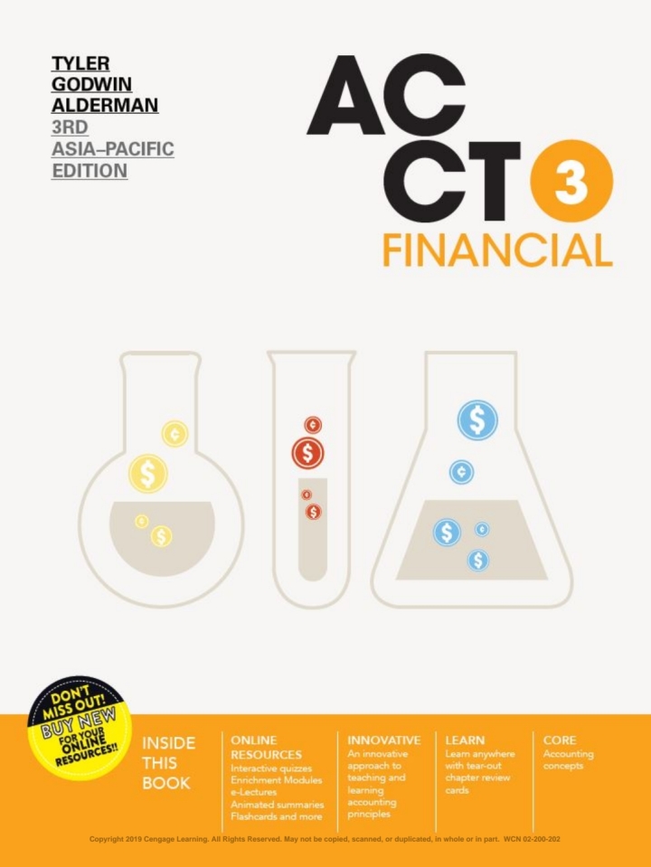 ACCT 3 Financial, 3rd Edition