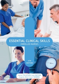 Cover image: Essential Clinical Skills: Enrolled Nurses 4th edition 9780170422895