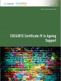Cover image: CP1235 - CHC43015 Certificate IV in Ageing Support 1st edition na