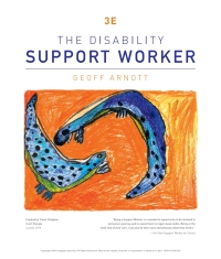 Cover image: The Disability Support Worker 3rd edition 9780170450898