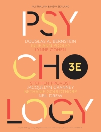 Cover image: Psychology (Australia and New Zealand Edition) 3rd edition 9780170451246