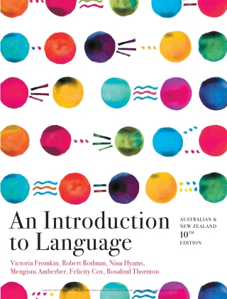 Cover image: An Introduction to Language 10th edition 9780170459297