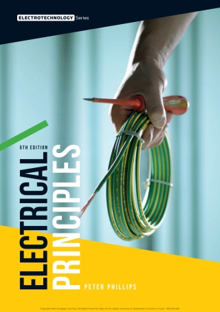 Cover image: Electrical Principles 5th edition 9780170458412