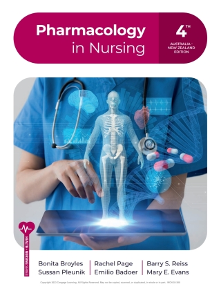 Cover image: Pharmacology in Nursing 4th edition 9780170458788