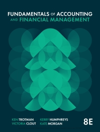 Cover image: Fundamentals of Accounting and Financial Management 8th edition 9780170454797