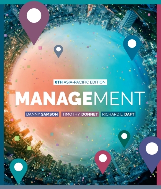 Cover image: Management 8th edition 9780170464383