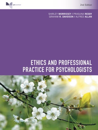 Cover image: PP1038 - Ethics and Professional Practice for Psychologists 2nd edition 9780170368520