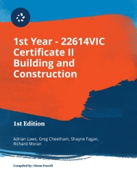 Cover image: eBook: 1st Year - 22614VIC Certificate II Building and Construction 1st edition 9780170480802