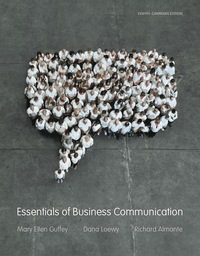 Cover image: Essentials of Business Communication 8th edition 9780176531409