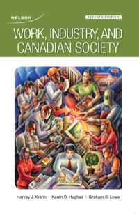 Cover image: Work, Industry, and Canadian Society 7th edition 9780176531935