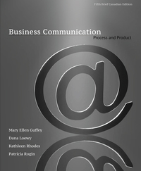 Business Communication: Process & Product Brief Edition 5th