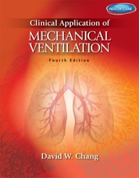 Cover image: Clinical Application of Mechanical Ventilation 4th edition 9781111539580