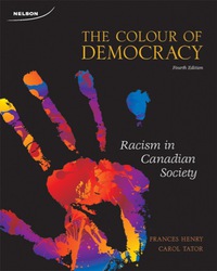 Cover image: The Colour of Democracy: Racism in Canadian Society 4th edition 9780176501037