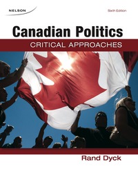 Cover image: Canadian Politics: Critical Approaches 6th edition 9780176501655