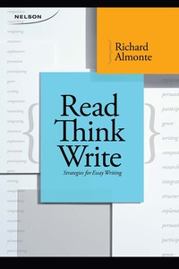 Cover image: Read, Think, Write: Strategies for Essay Writing 1st edition 9780176501228