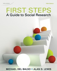 Cover image: First Steps: A Guide To Social Research 5th edition 9780176504144